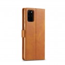 LC.IMEEKE Lommebok deksel for Samsung Galaxy S20+ plus cognac thumbnail