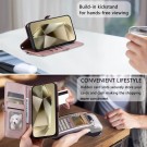 Lommebok deksel Multifunksjonell Samsung Galaxy S26 5G Roségull thumbnail