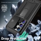 R-JUST Hybrid-deksel 360° beskyttelse Samsung Galaxy S26 Ultra 5G - Svart thumbnail