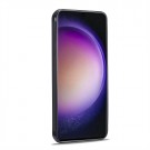 LC.IMEEKE PU-lær Deksel Karbonfiber Samsung Galaxy S24+ Plus 5G Svart thumbnail