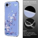 Fashion TPU Deksel for iPhone 16e - blomster thumbnail