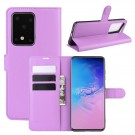 Lommebok deksel for Samsung Galaxy S20 Ultra lilla thumbnail