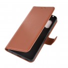 Lommebok deksel for Samsung Galaxy XCover Pro brun thumbnail