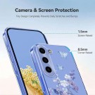 Fashion TPU Deksel for Samsung Galaxy S23 - blomster thumbnail