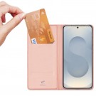 Dux Ducis Skin Pro Series Flip deksel Samsung Galaxy S26 5G Roségull thumbnail