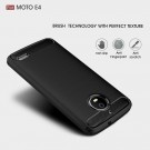 Tech-Flex TPU Deksel Carbon for Moto E4 (4rd gen) Svart thumbnail