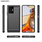 Tech-Flex TPU Deksel Carbon for Xiaomi 11T/11T Pro svart thumbnail