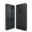 Tech-Flex TPU Deksel Carbon Nokia 5 svart thumbnail