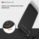 Tech-Flex Deksel Carbon Asus ZenFone Live svart thumbnail