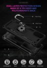 Armor TPU + PC Deksel med Ring Grep Motorola Moto G22 svart thumbnail