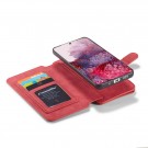 CaseMe 2-i-1 Lommebok deksel Samsung Galaxy S20 Ultra 5G rød thumbnail