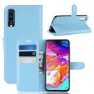 Lommebok deksel for Samsung Galaxy A7 (2018) Blå thumbnail