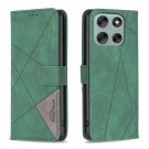 Binfen Lommebok deksel Stitching for Motorola Moto G56 5G grønn thumbnail
