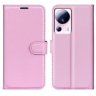 Lommebok deksel for Xiaomi 13 Lite 5G rosa thumbnail