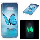 Fashion TPU Deksel Samsung Galaxy S8 - blue Butterfly thumbnail