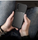 TPU + PC Deksel Xiaomi Mi 9 Lite svart thumbnail