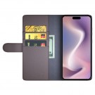 Lommebok deksel Premium for iPhone 16 Pro brun thumbnail