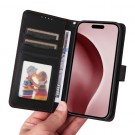 BETOPNICE 2-i-1 Lommebok deksel iPhone 16 Pro Max svart thumbnail