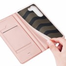 Dux Ducis Skin Pro Series Flip deksel Samsung Galaxy S23 5G Roségull thumbnail