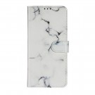 Lommebok deksel for Samsung Galaxy S20+ plus hvit marmor thumbnail