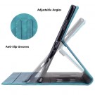 Deksel til Apple iPad Mini 8 (2026) - Blå Blomster thumbnail