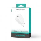 JOYROOM Vegglader USB-C hurtiglader 20W - Hvit thumbnail