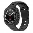 Samsung Galaxy Watch Ultra 47mm Silikon Sportsreim - Svart thumbnail