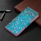 Lommebok deksel for Samsung Galaxy A02s/A03s - Rosa blomster thumbnail