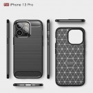 Tech-Flex TPU Deksel Carbon iPhone 13 Pro svart thumbnail