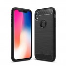 Tech-Flex TPU Deksel Carbon iPhone XR svart thumbnail