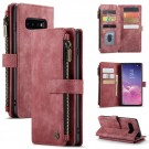 CaseMe multifunksjonell Lommebok deksel Samsung Galaxy S10 rød thumbnail