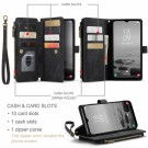 CaseMe multifunksjonell Lommebok deksel Samsung Galaxy A34 5G svart thumbnail