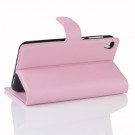Lommebok deksel for Asus ZenFone Live rosa thumbnail