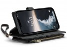 CaseMe multifunksjonell Lommebok deksel iPhone 15 svart thumbnail