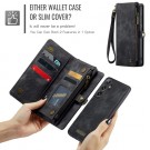 CaseMe 2-i-1 Lommebok deksel Samsung Galaxy S25 FE 5G svart thumbnail