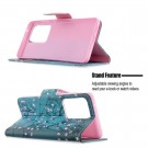 Lommebok deksel for Samsung Galaxy S20 Ultra - Rosa blomster thumbnail