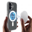 Tech-Flex TPU Deksel iPhone 17 MagSafe Gjennomsiktig thumbnail