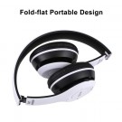 Bluetooth Hodetelefoner med Bluetooth 5.0 - hvit thumbnail