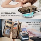 CaseMe multifunksjonell Lommebok deksel Samsung Galaxy S26 5G brun thumbnail
