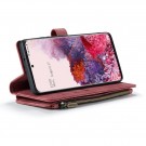 CaseMe multifunksjonell Lommebok deksel Samsung Galaxy S20 rød thumbnail