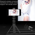 Selfiestang med Tripod og Bluetooth-fjernkontroll - hvit thumbnail