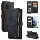 CaseMe multifunksjonell Lommebok deksel Samsung Galaxy S21 5G svart thumbnail