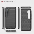 Tech-Flex TPU Deksel Carbon Xiaomi Mi Note 10/10 Pro svart thumbnail