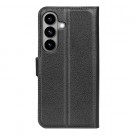 Lommebok deksel for Samsung Galaxy S26+ plus 5G svart thumbnail