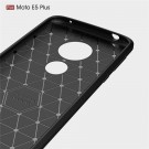 Tech-Flex TPU Deksel Carbon Motorola Moto E5 Plus svart thumbnail
