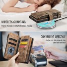 CaseMe multifunksjonell Lommebok deksel Samsung Galaxy Z Fold 8 Ultra 5G brun thumbnail