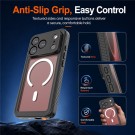Redpepper Deksel Vanntett IP68 iPhone 18 Pro MagSafe svart thumbnail