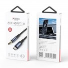 Yesido USB-C / 3.5mm Stereo AUX Lydkabel - Svart thumbnail