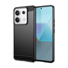 Tech-Flex TPU Deksel Carbon for Xiaomi Redmi Note 13 Pro 5G svart thumbnail