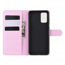 Lommebok deksel for Samsung Galaxy S20 rosa thumbnail
